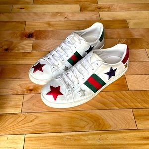 GUCCI Star Ace Trainers Size 39.5